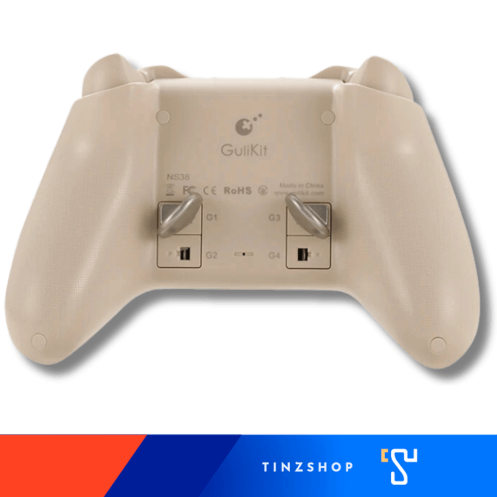 จอยเกมไร้สาย GuliKit Pro Controller NS38 KK3 PRO สีครีม